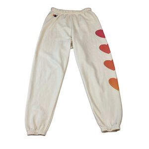 Aviator Nation Heart Fade sweatpants Size: S